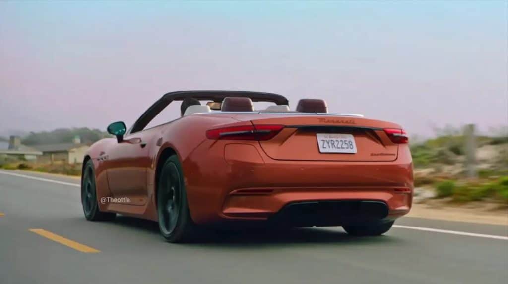 Maserati Grancabrio Folgore Posteriore | Elettronauti.it