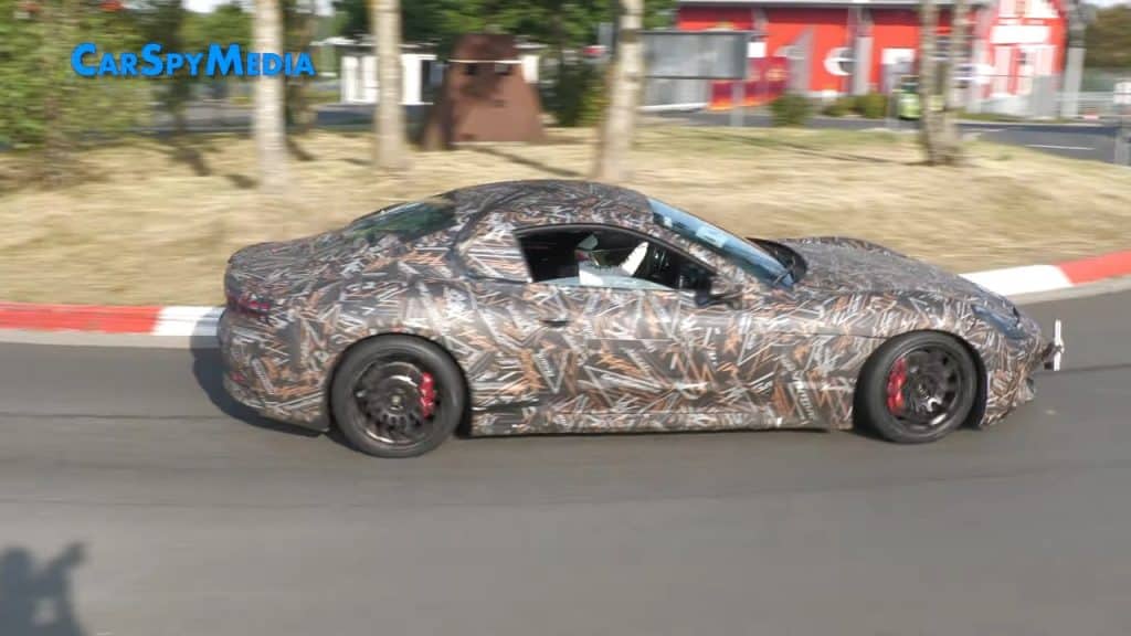 maserati gran turismo folgore al nurburgring laterale