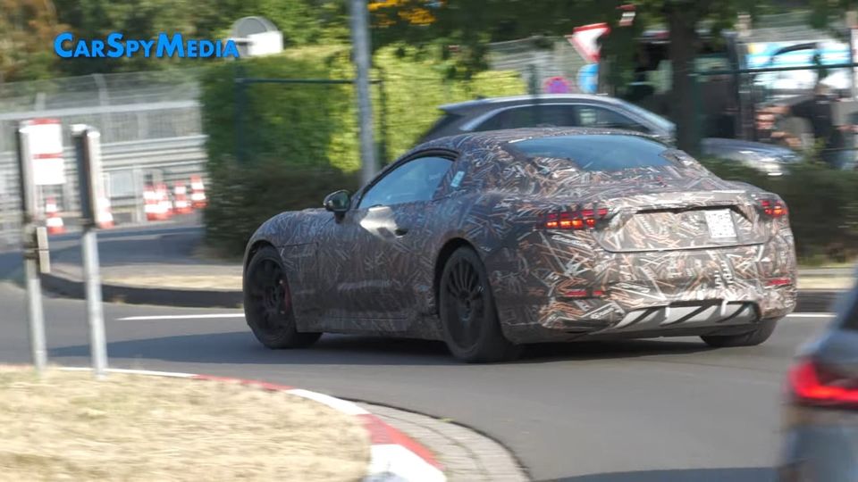 maserati gran turismo folgore al nurburgring posteriore