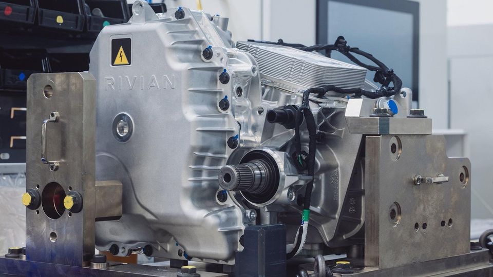 Rivian nuova trasmissione Maximus