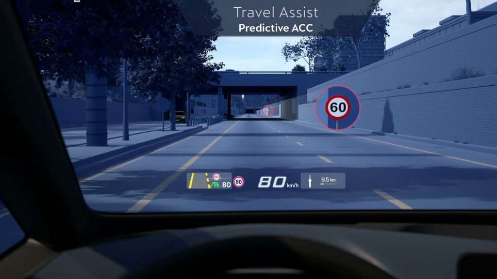 cupra born head up display
