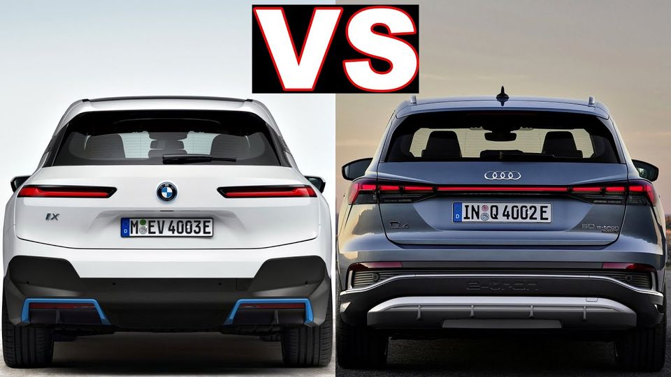 BMW iX xDrive50 vs Audi SQ8 e-tron