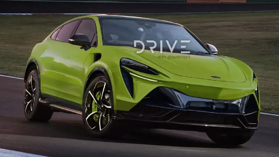 McLaren suv anteriore