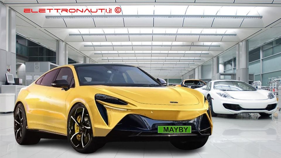 McLaren elettrica 4 Porte