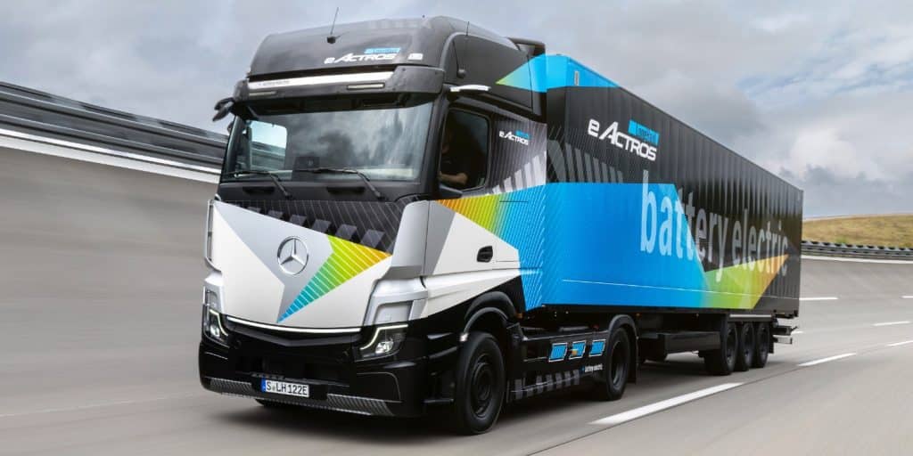 Mercedes Benz eActros LongHaul eTrailer | Elettronauti.it