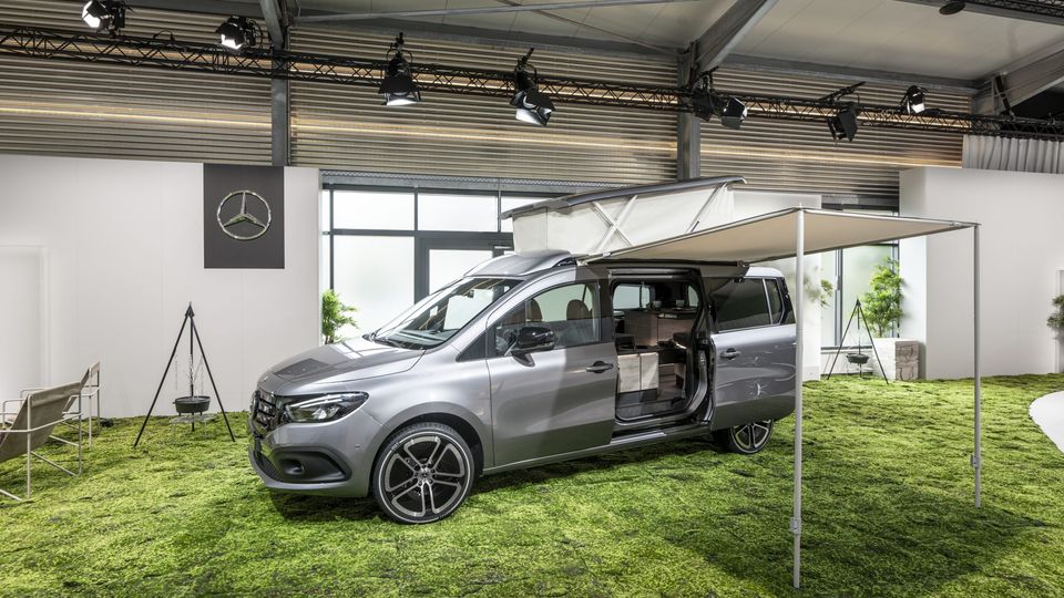 Mercedes, dal 2026 i camper saranno completamente elettrici