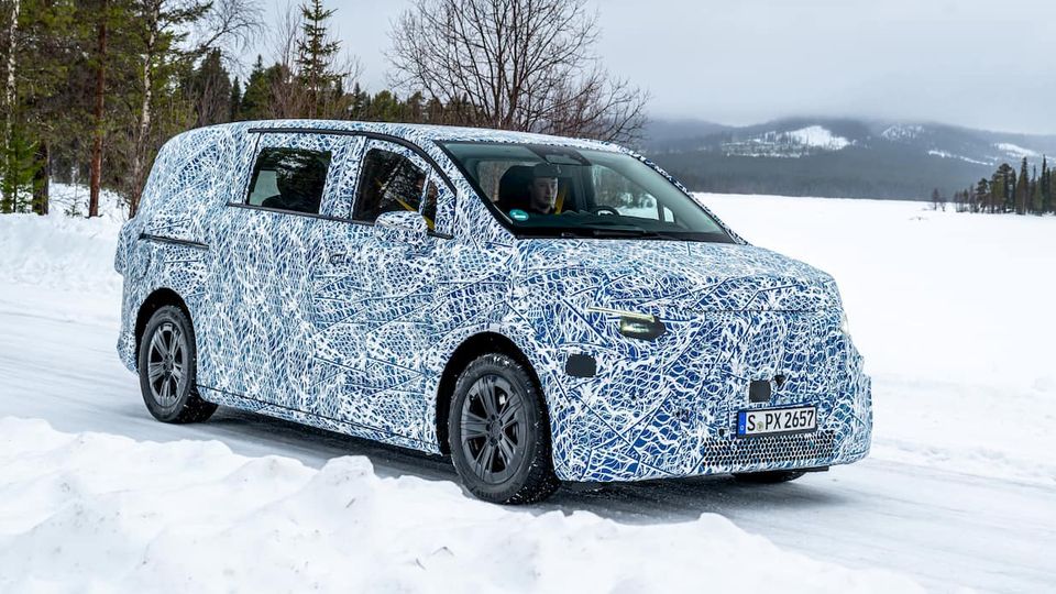 Il nuovo Van elettrico di Mercedes è in arrivo - Prime anticipazioni