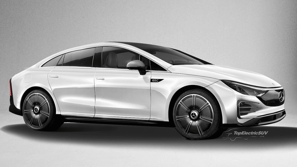Mercedes EQC sedan render