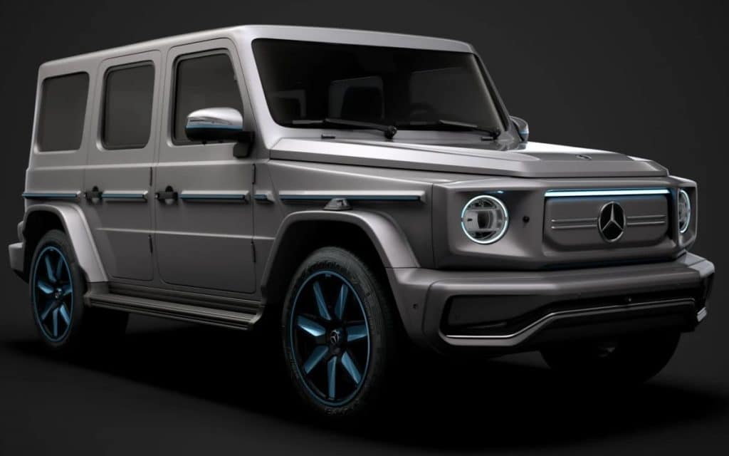 Mercedes EQG Render Anteriore | Elettronauti.it