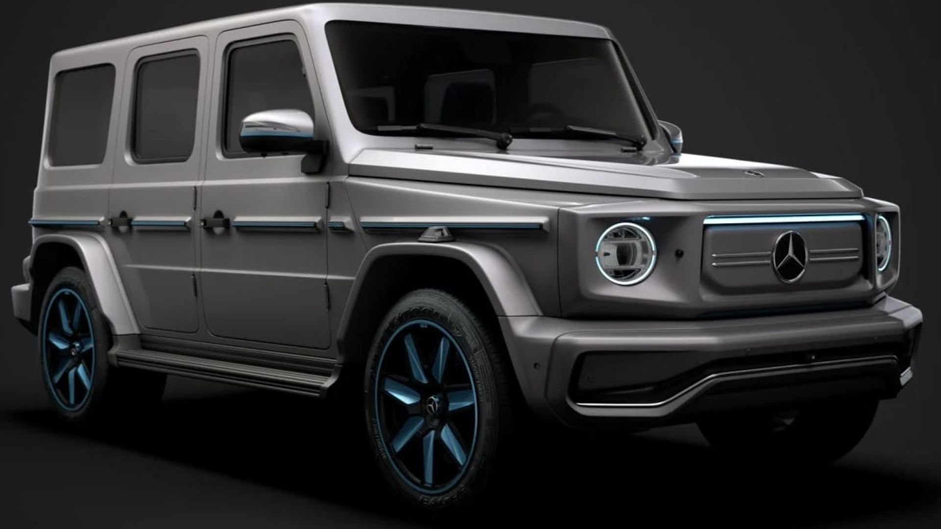 Mercedes EQG Render Anteriore