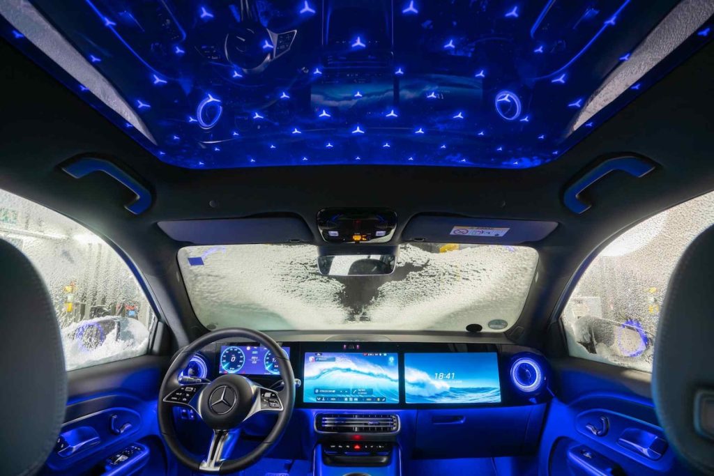 Mercedes GLB EV: prime immagini degli interni | Elettronauti.it