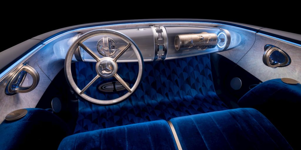 Mercedes Vision Iconic EV: lusso retrò e tecnologia futura | Elettronauti.it