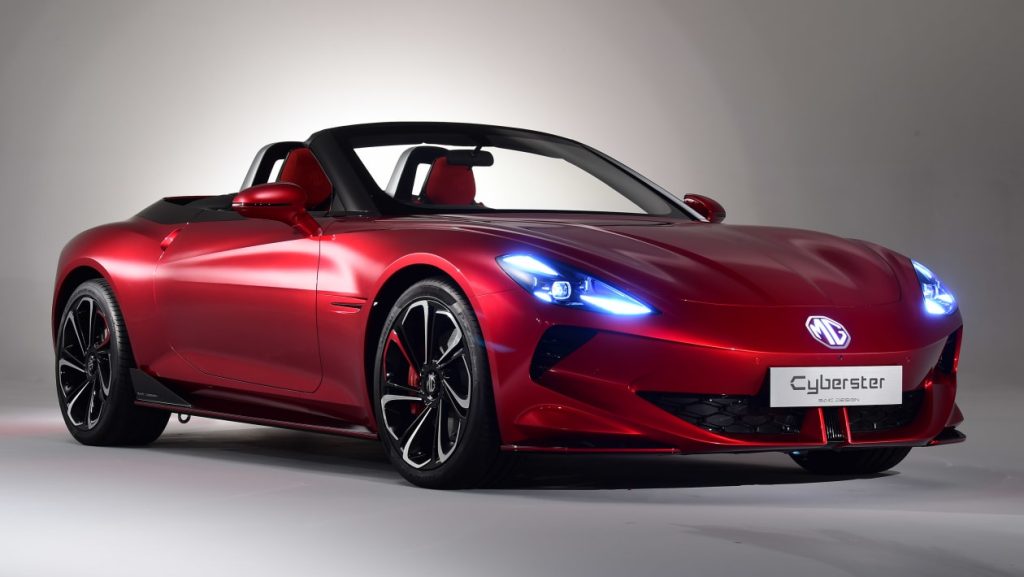 Cyberster la Roadster di MG si avvicina sempre più al mercato Europeo. | Elettronauti.it