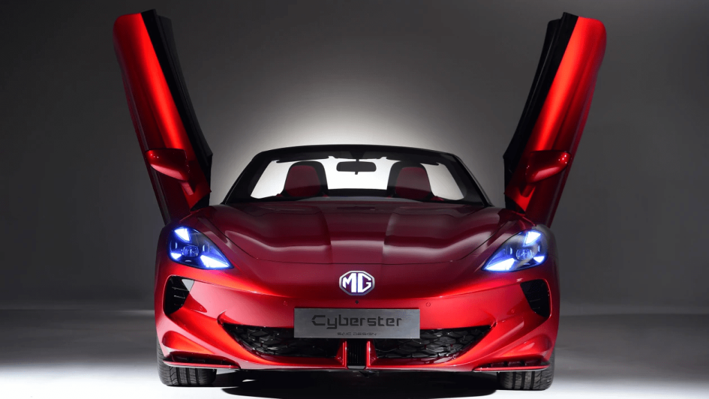 Cyberster la Roadster di MG si avvicina sempre più al mercato Europeo. | Elettronauti.it