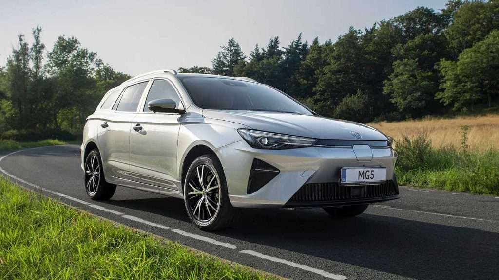 mg mg5 anteriore