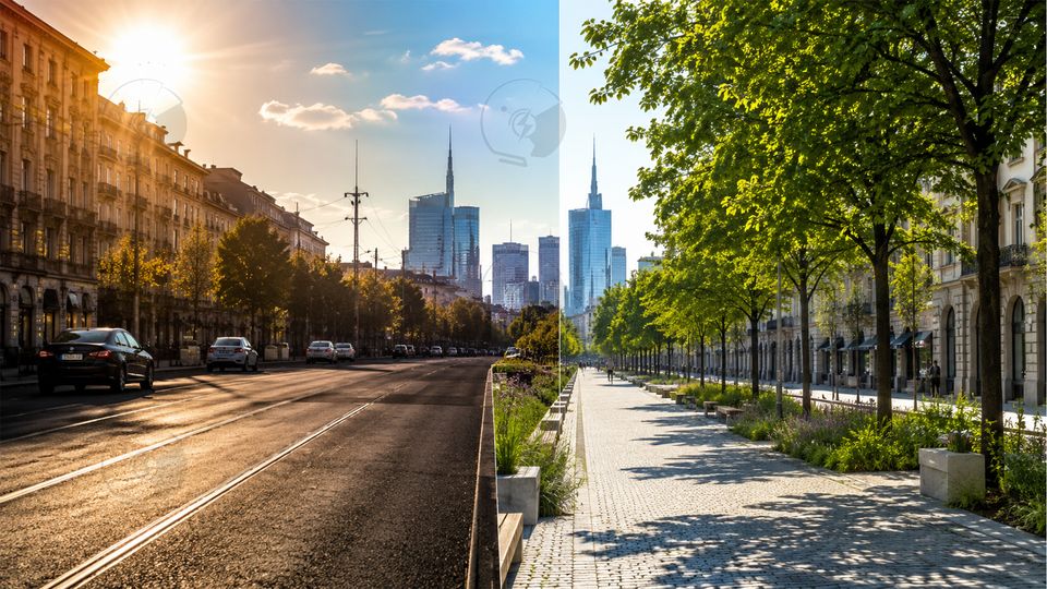 Skyline di Milano come è oggi e come potrebbe essere in futuro