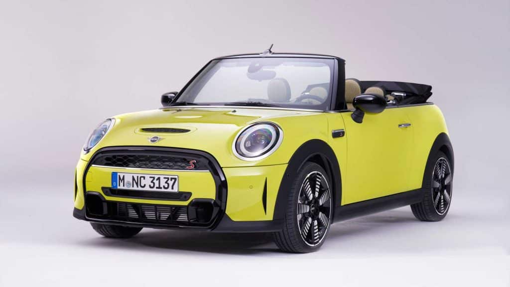 laterale mini elettrica cabrio