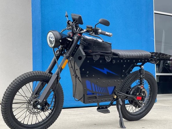 Moto Elettrica Overland Blue | Elettronauti.it