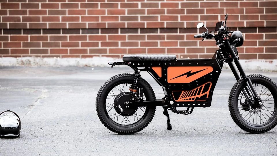 Moto Elettrica Overland Laterale