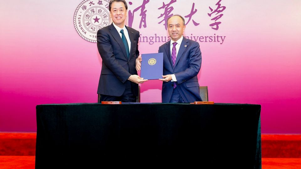nissan and tsinghua university establish joint research center in china