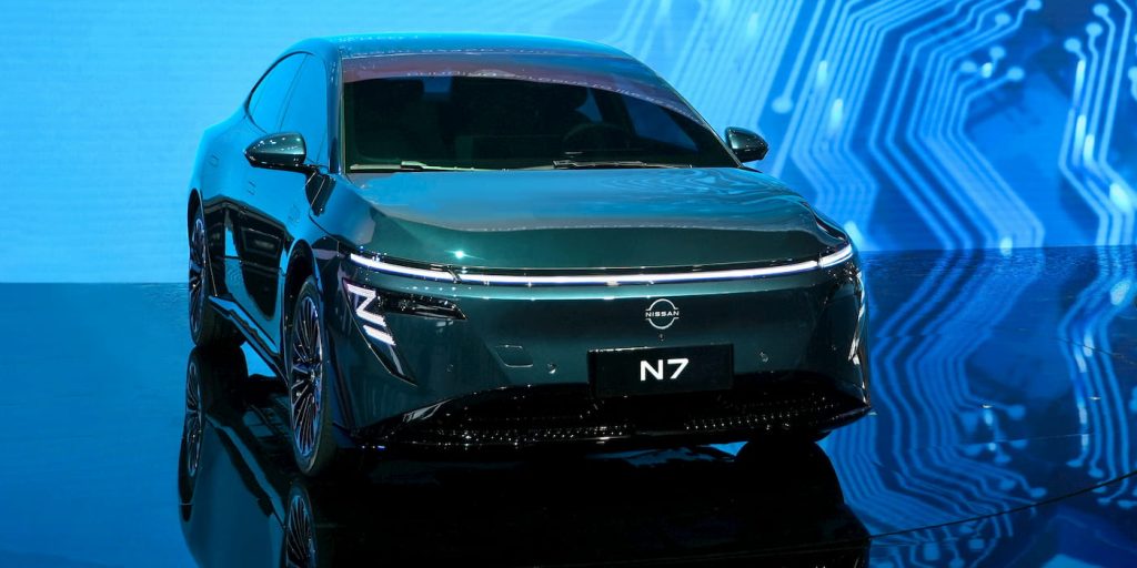 Nissan presenta la N7 - nuova berlina elettrica sul mercato cinese | Elettronauti.it