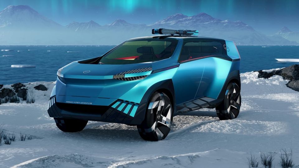 Il Concept di EV sportivo Hyper Adventure di Nissan può essere perfetto per il vostro campeggio