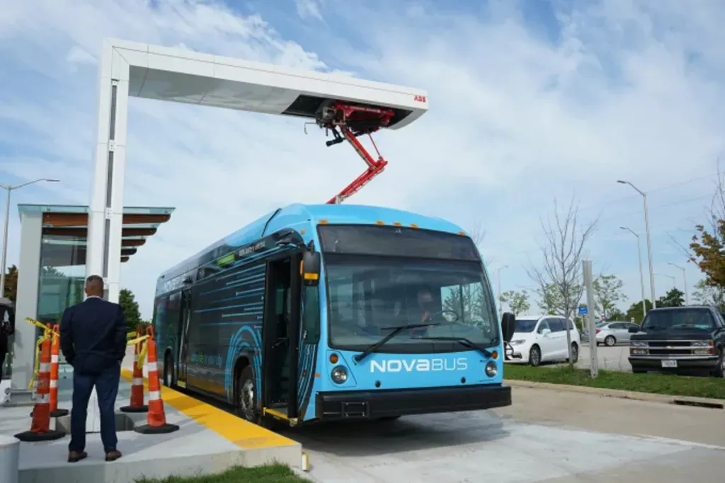 Nova Bus EV in carica | Elettronauti.it