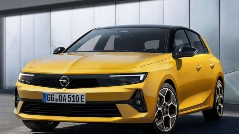 Opel Astra-e Anteriore