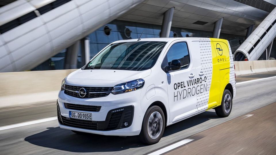 Opel Vivaro Hydrogen Anteriore