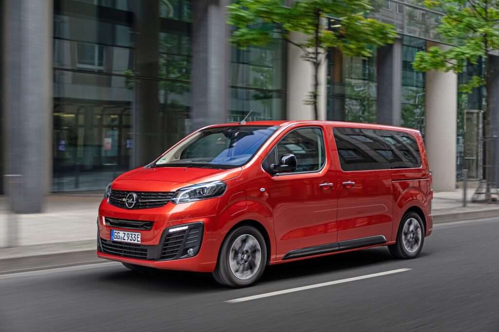 opel zafira-e anteriore