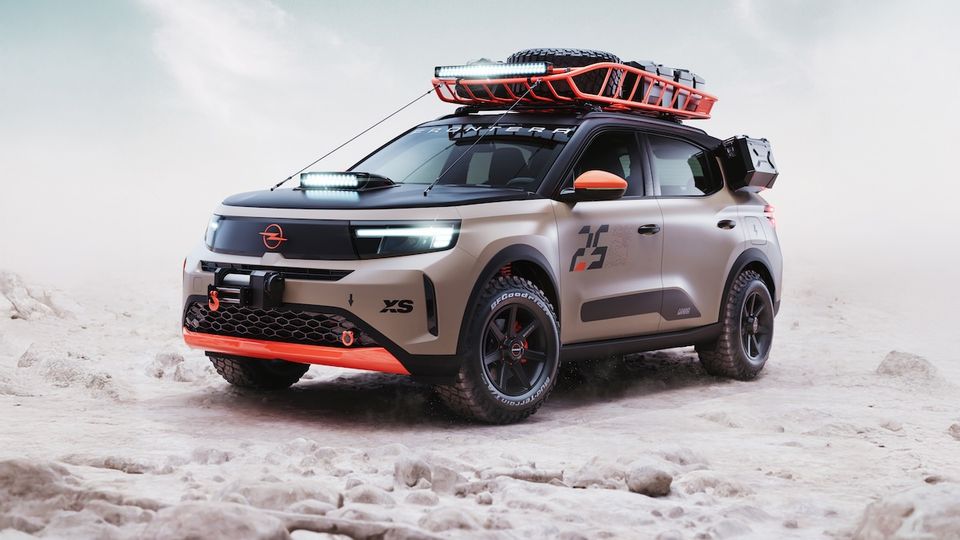Opel Frontera Gravel: l’elettrico che sfida l’off-road con stile e carattere.