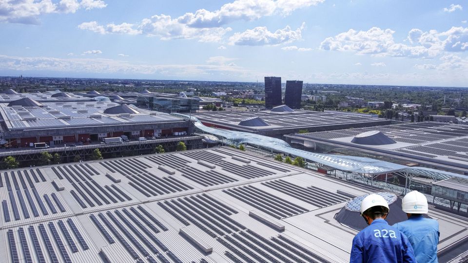 Realizzato uno dei 10 più potenti impianti fotovoltaici al mondo a Milano Fiera