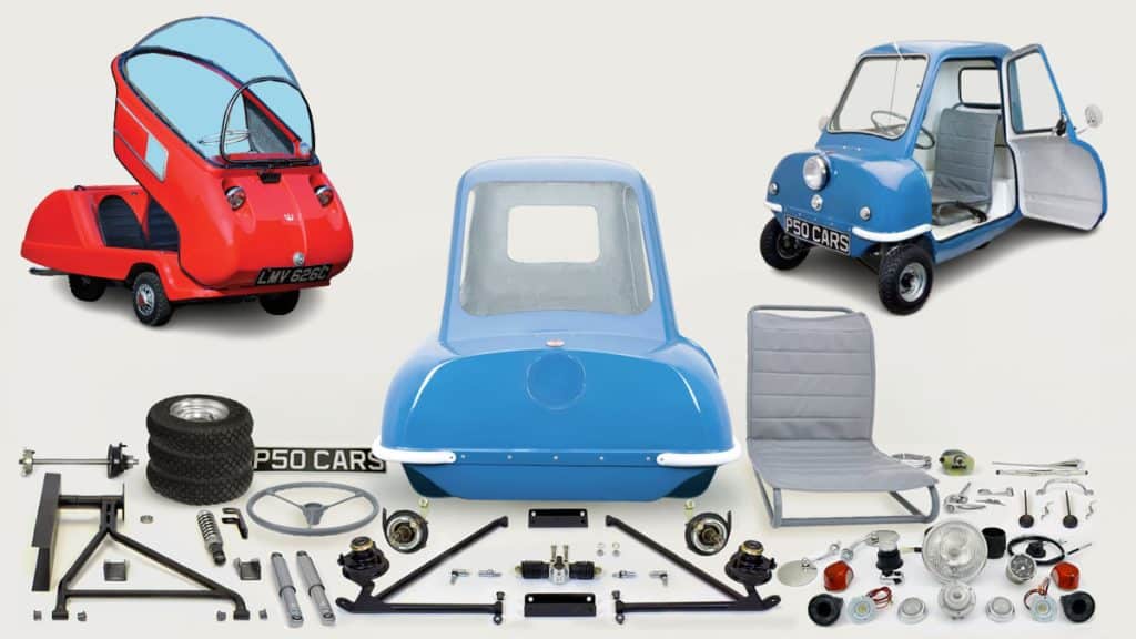 Un kit fai-da-te per costruire la tua auto più piccola del mondo, la Peel P50 | Elettronauti.it