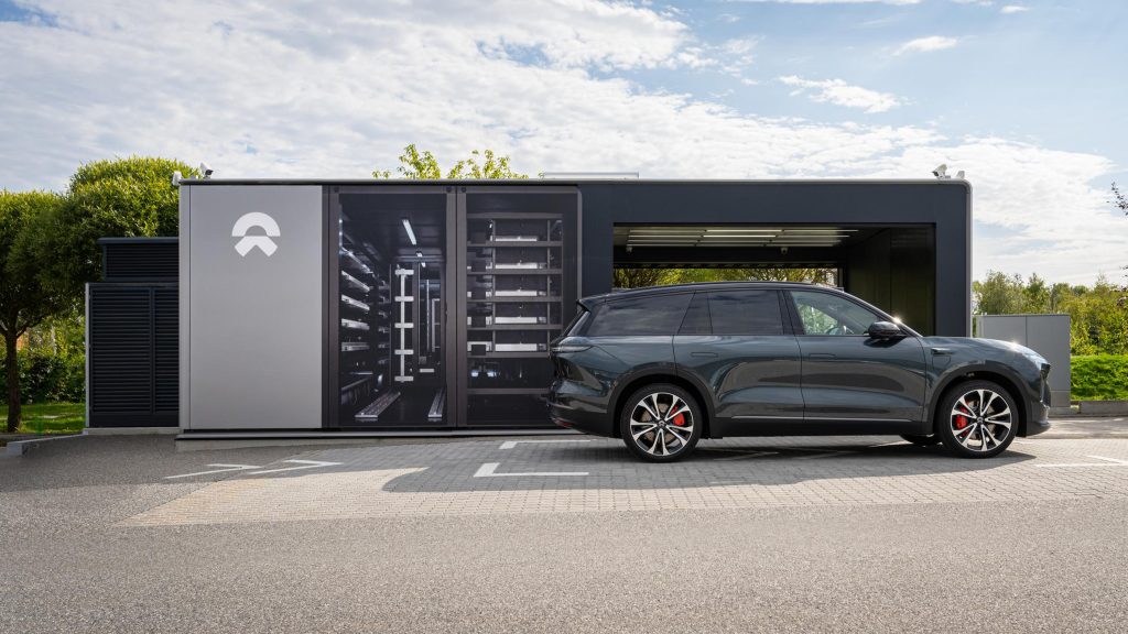 NIO battery swap stations | Elettronauti.it