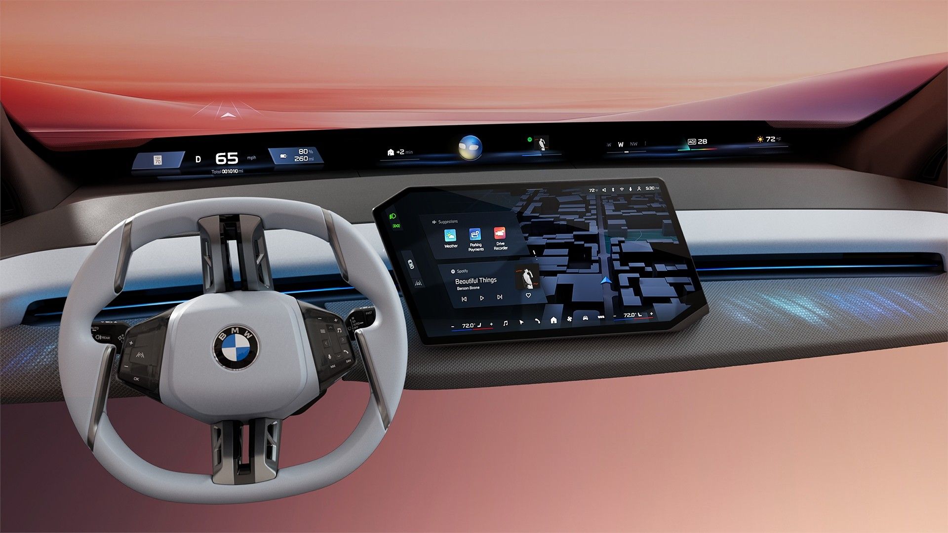 BMW Svela il Futuro della Guida con il Nuovo Panoramic iDrive al CES 2025