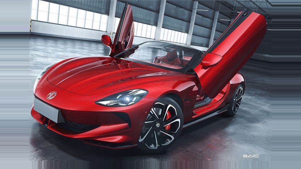 Focus su MG Cyberster - il futuro delle auto sportive BEV