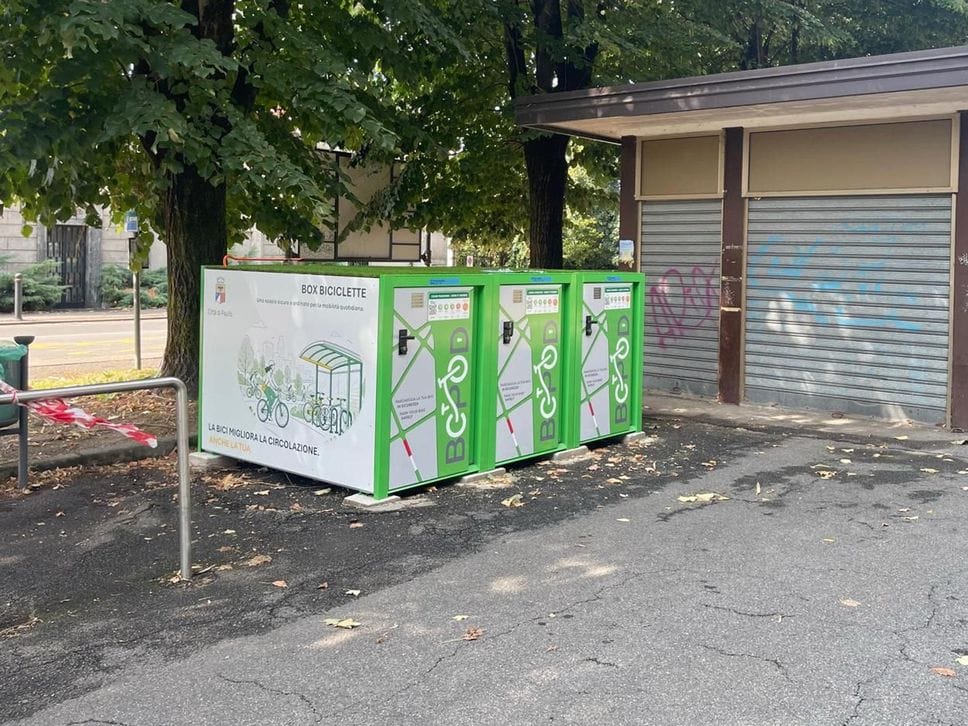 I primi box per biciclette e monopattini a Paullo | Elettronauti.it