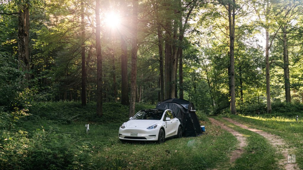 Per le vostre vacanze, la tenda da campeggio Model Y Gen 2 di Tesloid | Elettronauti.it