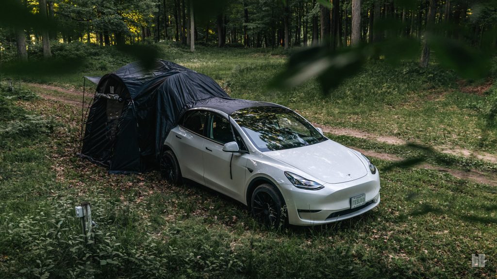 Per le vostre vacanze, la tenda da campeggio Model Y Gen 2 di Tesloid | Elettronauti.it