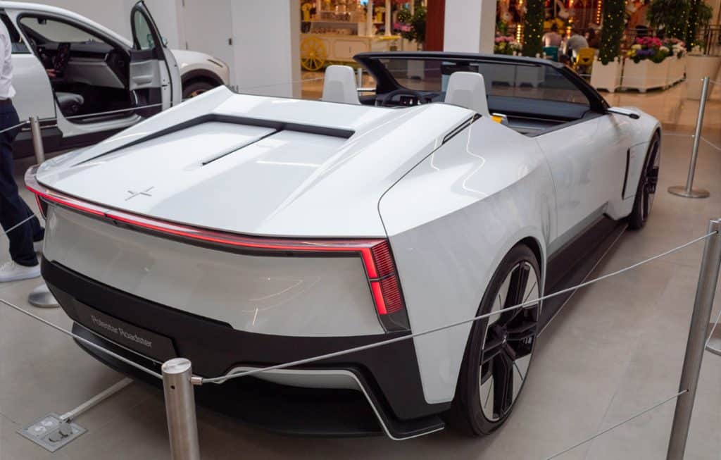 Uno sguardo più da vicino al Polestar 3 e 6 al nuovo South Coast Plaza 'Space' | Elettronauti.it
