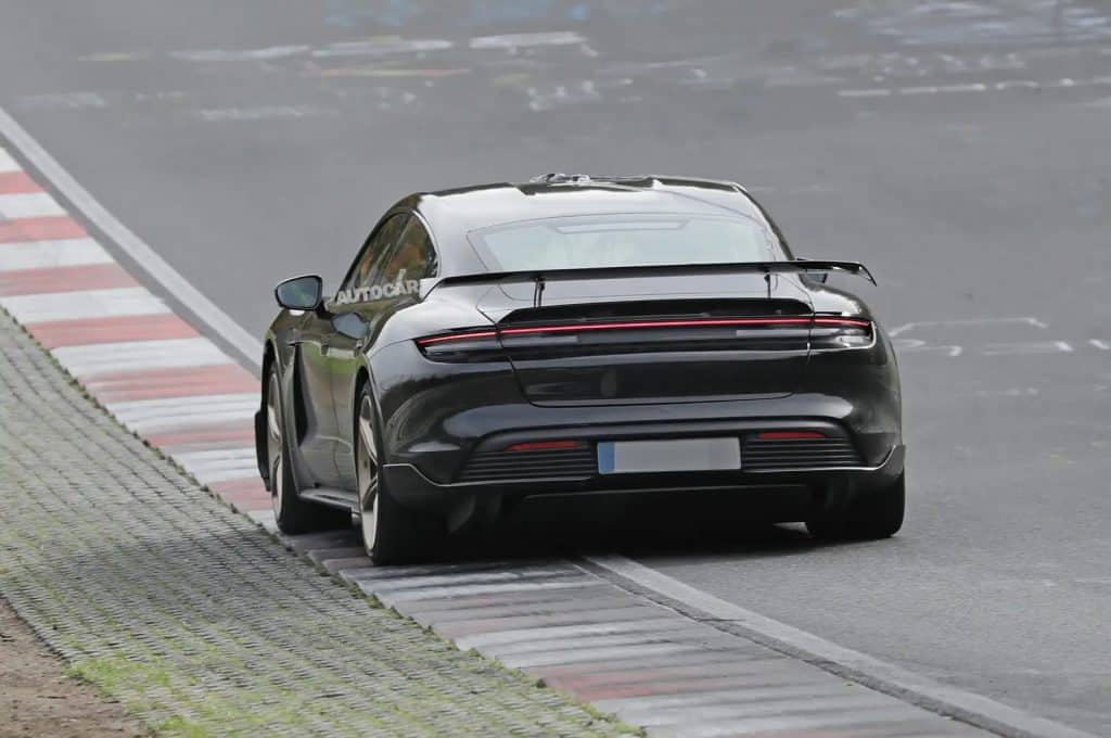 Porsche Taycan 1000 Cavalli Nurburgring Posteriore | Elettronauti.it