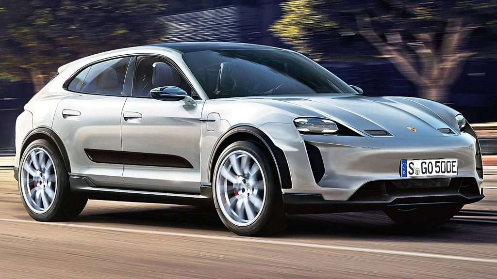 porsche landjet anteriore su strada