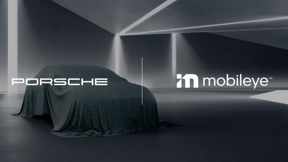 Porsche collabora con l'ex Tesla Mobileye per il software di assistenza alla guida