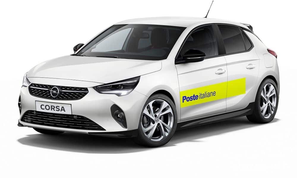 Opel Corsa-e Poste Italiane | Elettronauti.it