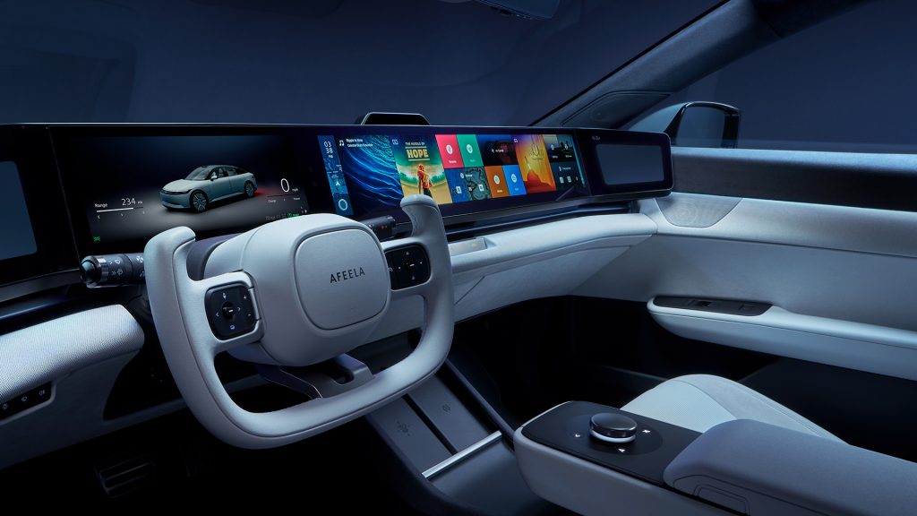 Sony Honda Mobility Afeela interni | Elettronauti.it