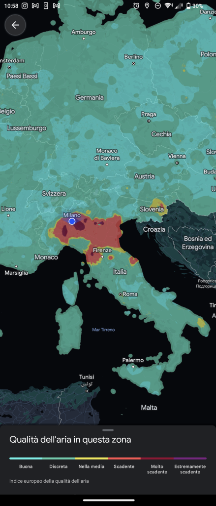 Qualità dell'aria, adesso anche sulle mappe dello smartphone | Elettronauti.it