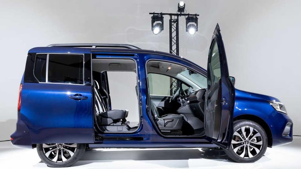 renault kangoo e-tech laterale
