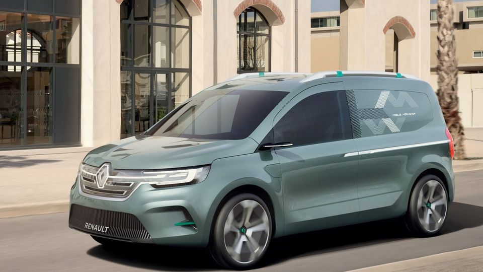 Renault Kangoo Elettrico Anteriore