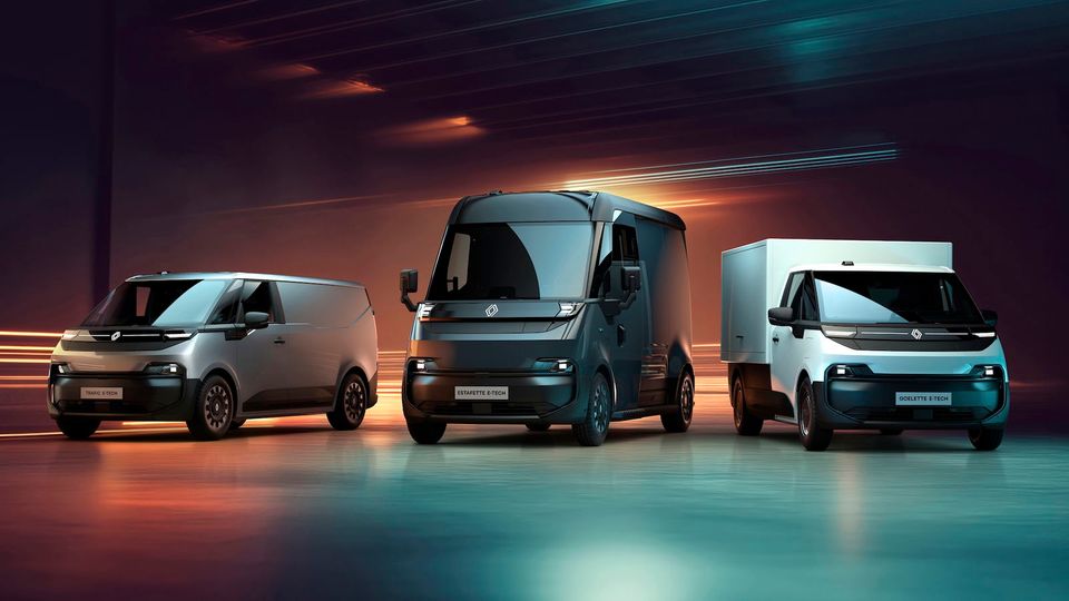 Renault presenta i suoi furgoni elettrici sulla piattaforma Flexis