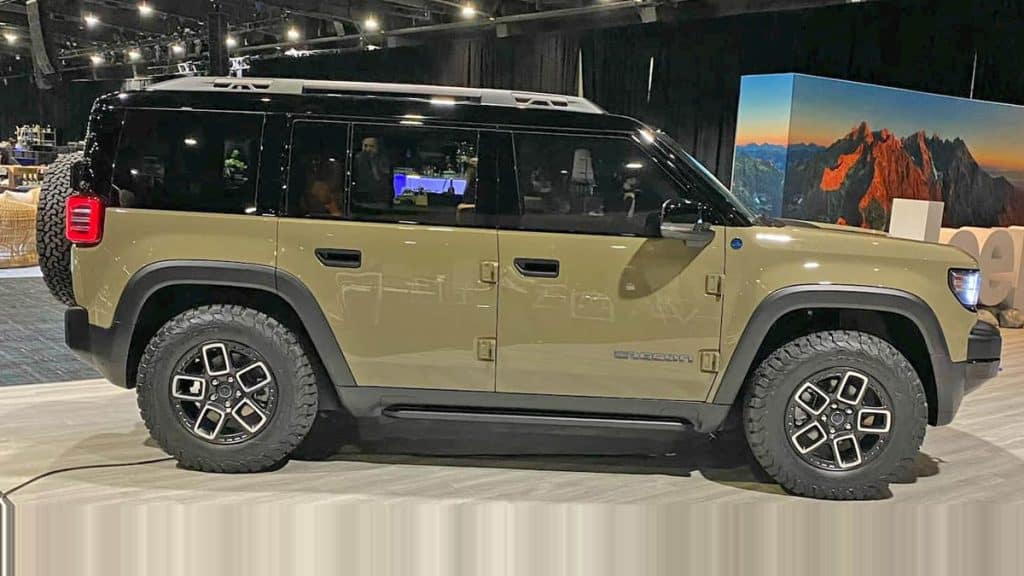 Jeep ha mostrato il Recon Moab 4xe totalmente elettrico ai concessionari americani